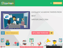 Tablet Screenshot of essay4you.net
